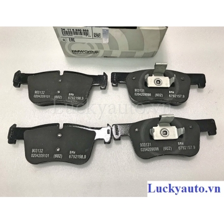 Má phanh trước (bố thắng) xe BMW 320i đời 2012_ 34 11 6 874 331_ 34116874331